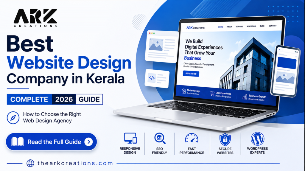 Best Website Design Company in Kerala (Complete 2026 Guide)